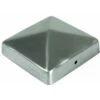 Chapeau De Poteau Inox 91mm