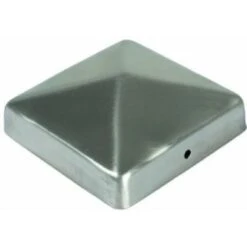 Chapeau De Poteau Inox 91mm