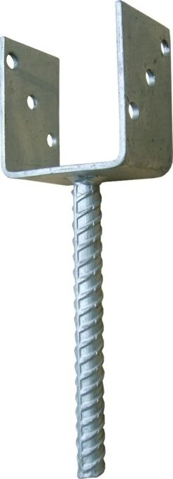 Support Poteau 91mm à Sceller En U -Pas Cher Intergardshop Magasin pergoladrager licht