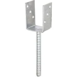 Support Poteau 91/400mm à Sceller En U -Pas Cher Intergardshop Magasin u pfostentr ger zum einbetonieren 2