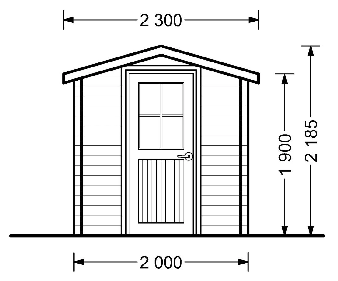 Abri De Jardin Cube 2x2m 2 Abri De Jardin Cube 2x2m – Image 2