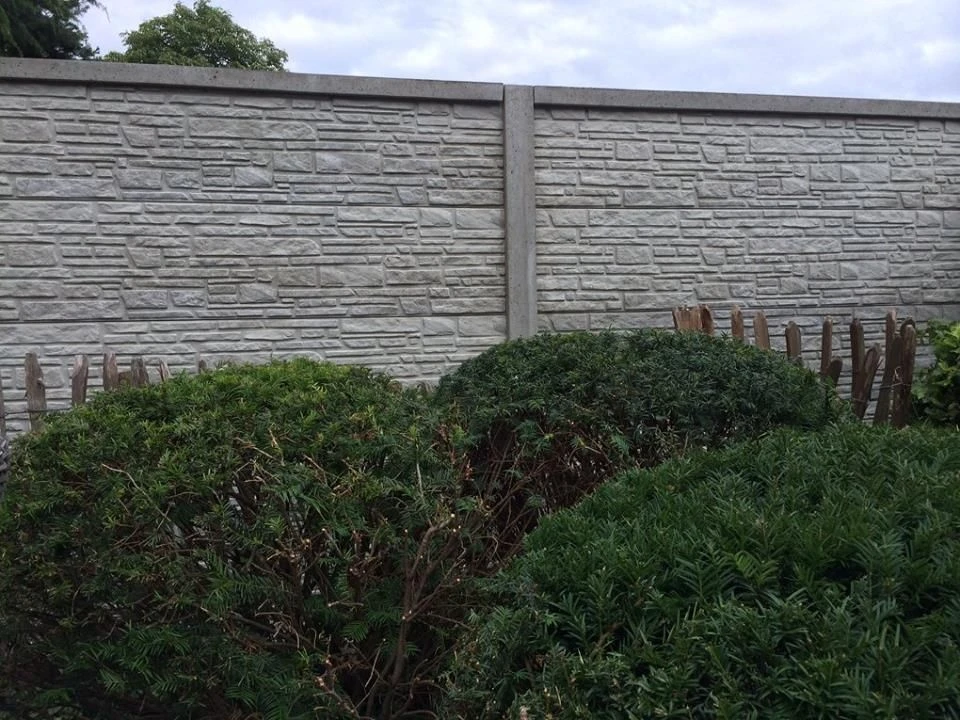 Clôture Béton Mountain 200x193cm 1 Clôture Béton Mountain 200x193cm