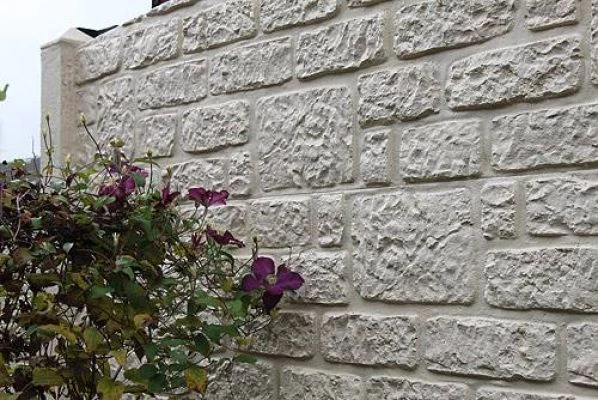 Clôture Béton Brickstone 200x193cm Double Face 3 Clôture Béton Brickstone 200x193cm Double Face – Image 3