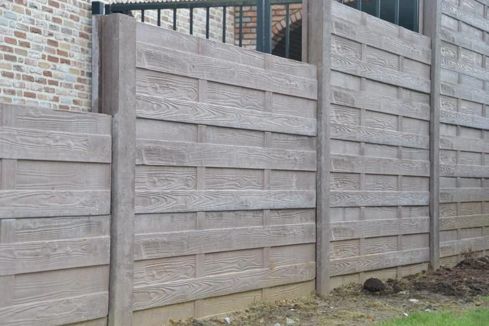 Clôture Béton Woodstone 200x193cm 5 Clôture Béton Woodstone 200x193cm – Image 5