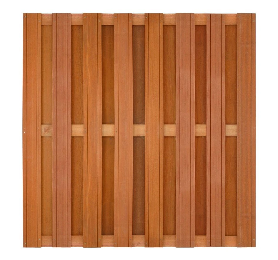 Clôture Bois Dur 180x180cm 1 Clôture Bois Dur 180x180cm