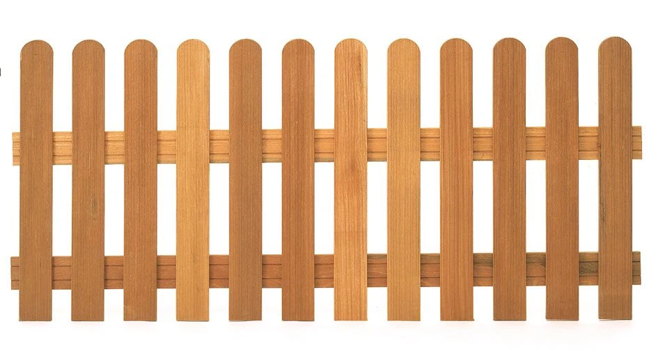 Clôture Bois Tropical 60x180cm 1 Clôture Bois Tropical 60x180cm