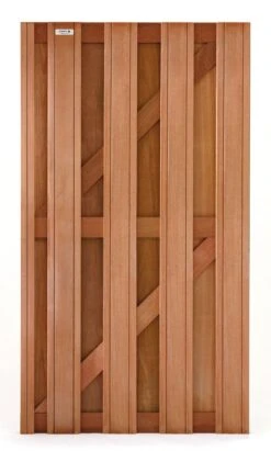 Portillon Bois Tropical Bangkirai 100x180cm