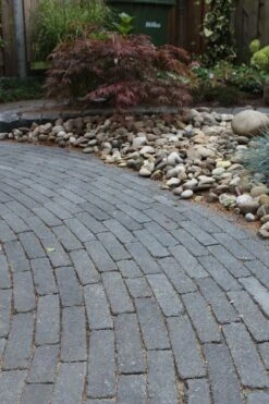 Pavé Béton Wallon Noir 20x5x6cm -Pas Cher Intergardshop Magasin 204100 tambour antraciet 5x20x6 1 1