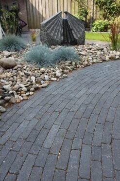 Pavé Béton Wallon Noir 20x5x6cm -Pas Cher Intergardshop Magasin 204100 tambour antraciet 5x20x6 3 1