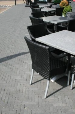 Pavé Béton Wallon Noir 20x5x6cm -Pas Cher Intergardshop Magasin 204100 tambour waalformaat antraciet 10 1