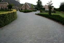 Pave En Beton Noir Tambourine 10x10x6cm (m2) -Pas Cher Intergardshop Magasin 204100 tambour waalformaat antraciet 13