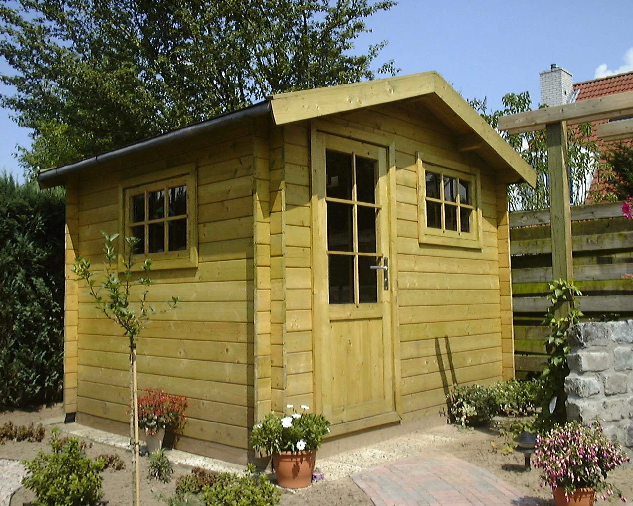 Abri De Jardin En Bois Norwich 300x200cm 5 Abri De Jardin En Bois Norwich 300x200cm – Image 5