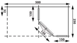 Abri De Jardin En Bois Wembley Toit à Quatre Pentes 500x250cm 15 Abri De Jardin En Bois Wembley Toit à Quatre Pentes 500x250cm -Pas Cher Intergardshop Magasin 2555z