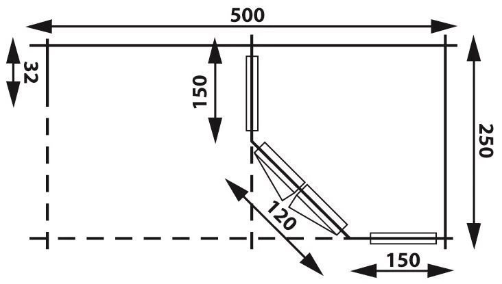 Abri De Jardin En Bois Wembley Toit à Quatre Pentes 500x250cm 8 Abri De Jardin En Bois Wembley Toit à Quatre Pentes 500x250cm – Image 8