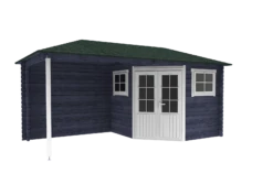 Abri De Jardin En Bois Wembley Toit à Quatre Pentes 500x250cm 14 Abri De Jardin En Bois Wembley Toit à Quatre Pentes 500x250cm -Pas Cher Intergardshop Magasin 2555z blauw