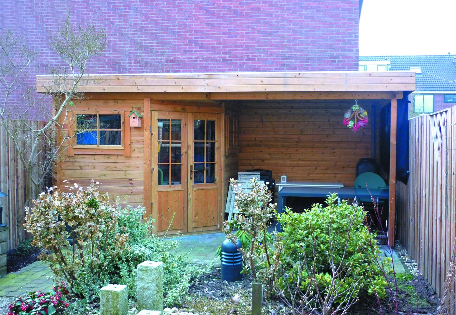 Abri De Jardin En Bois Windsor Toit Plat 500x250cm 4 Abri De Jardin En Bois Windsor Toit Plat 500x250cm – Image 4