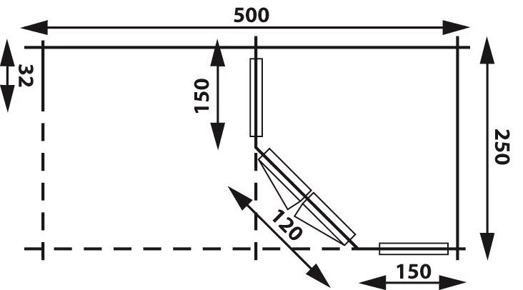 Abri De Jardin En Bois Windsor Toit Plat 500x250cm 8 Abri De Jardin En Bois Windsor Toit Plat 500x250cm – Image 8
