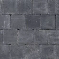 Pave En Beton Noir Tambourine 10x10x6cm (m2) -Pas Cher Intergardshop Magasin 2856 koppelstones antr 1