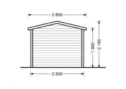 Abri De Jardin Nano 2.5x2m 8 Abri De Jardin Nano 2.5x2m -Pas Cher Intergardshop Magasin 2 1