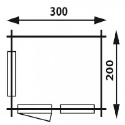 Abri De Jardin En Bois Norwich 300x250cm 10 Abri De Jardin En Bois Norwich 300x250cm – Image 10