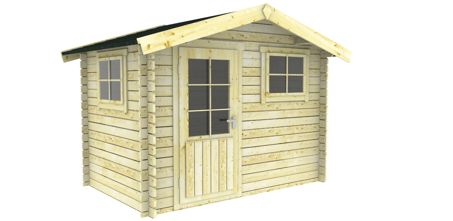 Abri De Jardin En Bois Norwich 300x200cm 3 Abri De Jardin En Bois Norwich 300x200cm – Image 3