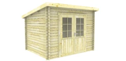 Abri De Jardin En Bois Heywood 300x200cm -Pas Cher Intergardshop Magasin 3025l blank 1