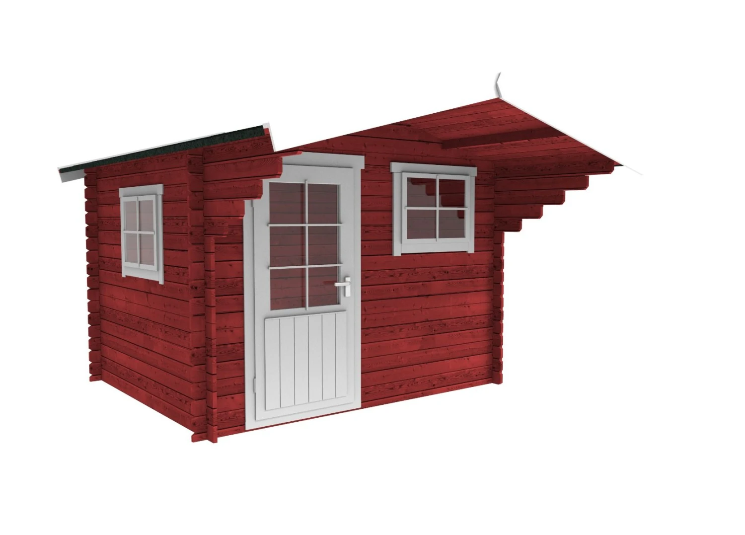 Abri De Jardin En Bois Ipswich 300x250cm 5 Abri De Jardin En Bois Ipswich 300x250cm – Image 5