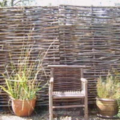 Clôture En Coudrier Panneau Noisetier 180x180cm 2 Clôture En Coudrier Panneau Noisetier 180x180cm – Image 2