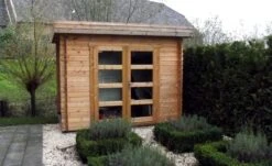 Cabanne Abri De Jardin Toit Plat Modern 300x250cm / 28mm 22 Cabanne Abri De Jardin Toit Plat Modern 300x250cm / 28mm -Pas Cher Intergardshop Magasin 325m.b 2