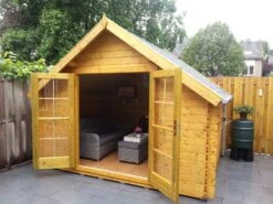 Abri De Jardin En Bois Luton 350x300cm -Pas Cher Intergardshop Magasin 3530k.a