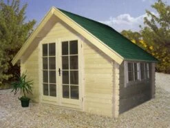 Abri De Jardin En Bois Luton 350x300cm -Pas Cher Intergardshop Magasin 3530k 3