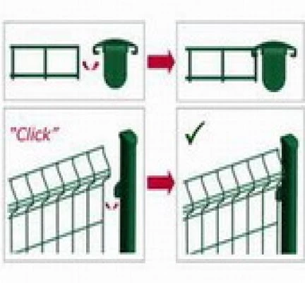 Poteau Grillage Rigide 4 Poteau Grillage Rigide – Image 4