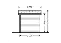 Abri De Jardin Nano 2.5x2m 9 Abri De Jardin Nano 2.5x2m -Pas Cher Intergardshop Magasin 3 1