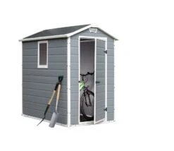 Abri De Jardin Résine 132x192x198cm En PVC -Pas Cher Intergardshop Magasin 52101003 landscape xl