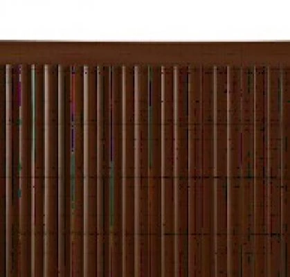 Profil Clôture En Canisse PVC Marron 200cm 1 Profil Clôture En Canisse PVC Marron 200cm