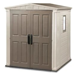 Abri De Jardin Résine 178x198x208cm En PVC