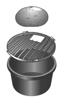 Grille Pour Fountains 60x60cm 7 Grille Pour Fountains 60x60cm -Pas Cher Intergardshop Magasin 8711465220217 2