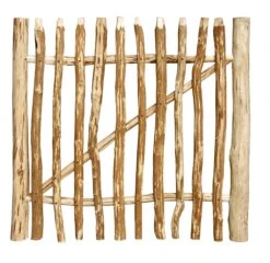 Portillon Ganivelle Chataigne 90x100cm -Pas Cher Intergardshop Magasin 92006 1