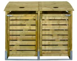 Cache Poubelle Bois 155x122x90cm 7 Cache Poubelle Bois 155x122x90cm -Pas Cher Intergardshop Magasin 966 200 000 1