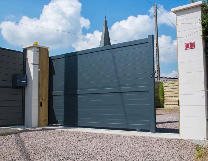 Pas Cher Intergardshop Magasin -Pas Cher Intergardshop Magasin Chapeau 333 366 poser un portail coulissant 5