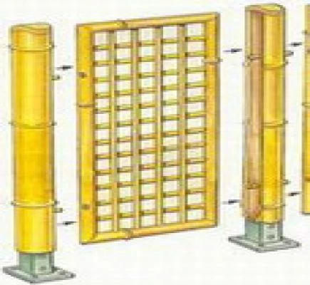 Poteau Bambu Poteau Intermédiaire 110x8cm 2 Poteau Bambu Poteau Intermédiaire 110x8cm – Image 2