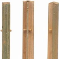 Poteau D'angle Pour Clôture En Bambou ø8x200cm -Pas Cher Intergardshop Magasin bamboepaal