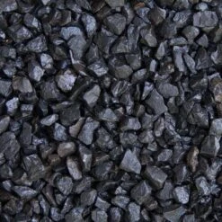 Gravier Gravillon Basalt 1000kgs / 1m3 -Pas Cher Intergardshop Magasin basalt split 58 lineaal nat