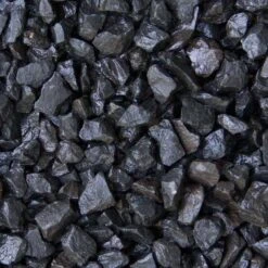 Gravier Gravillon Basalt 1000kgs / 1m3 -Pas Cher Intergardshop Magasin basalt split 811 nat lineaal