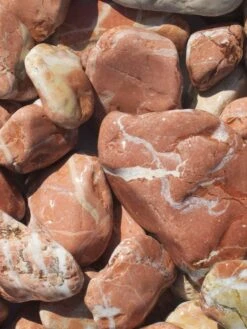 Gravillon Gravier Rouge 1000kgs -Pas Cher Intergardshop Magasin baskisch rood keien 4080 nat lineaal