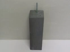 Base En Béton Modèle Haut à Facettes 170x170mm