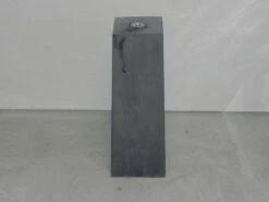 Socle En Béton Modèle Haut Porte-poteau Avec Ancrage Toiture Véranda Jardin 150x150mm