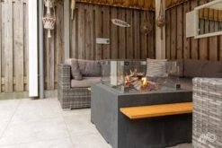 Carrelage Terrasse En Céramique Cimenti Smoke 60x60x2cm (m2) -Pas Cher Intergardshop Magasin ceramaxx cimenti clay smoke 2