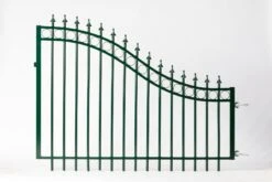 Portail Fer Forgé De Luxe, Galvanise 100/150x338cm -Pas Cher Intergardshop Magasin classic dubbele inrijpoort luxe groen.b custom 2