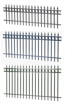 Grille Fer Forgé De Luxe 190x60cm 11 Grille Fer Forgé De Luxe 190x60cm -Pas Cher Intergardshop Magasin classic hoogtes